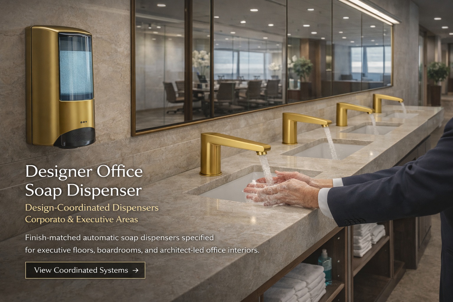 Designer Office Soap Dispenser
